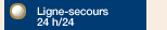 Ligne-secours 24 heures sur 24
