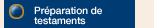 Pr�paration d'un testament de base